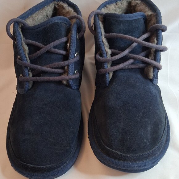 UGG Royal Blue Booties Size 7 (wide) - Picture 1 of 7